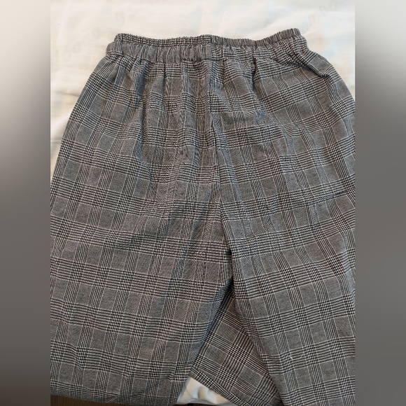 Emery Rose Plaid Drawstring Pants Medium NWT - Picture 6 of 8